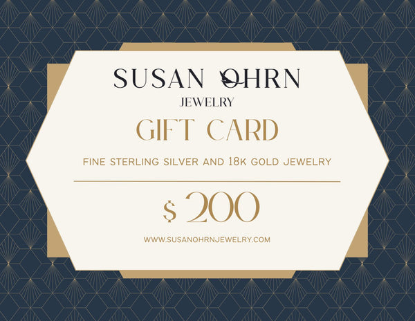 Susan Ohrn Jewelry e-Gift Card | $200