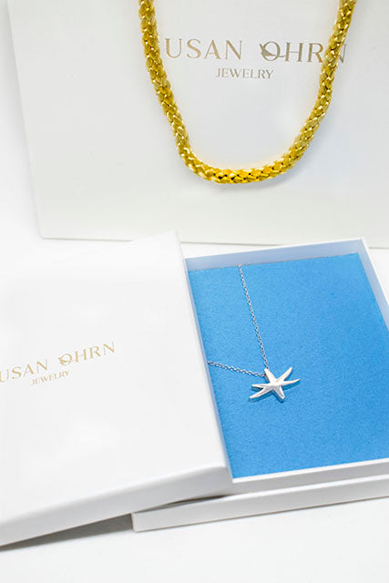 Sterling Silver pendant, Gifts for Her, Special Gift, Astrid Star Pendant