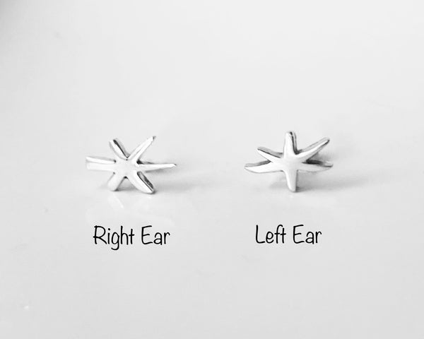 Sterling Silver earrings, Gifts for Her, Special Gift, Astrid Star Earrings